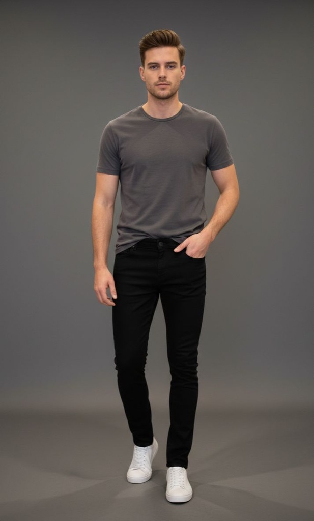ASOS JEANS NEGRO HOMBRE