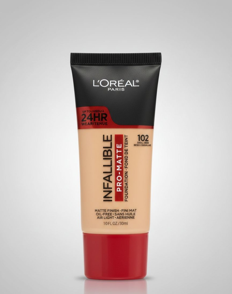 BASE INFALLIBLE LOREAL C/102 30ML