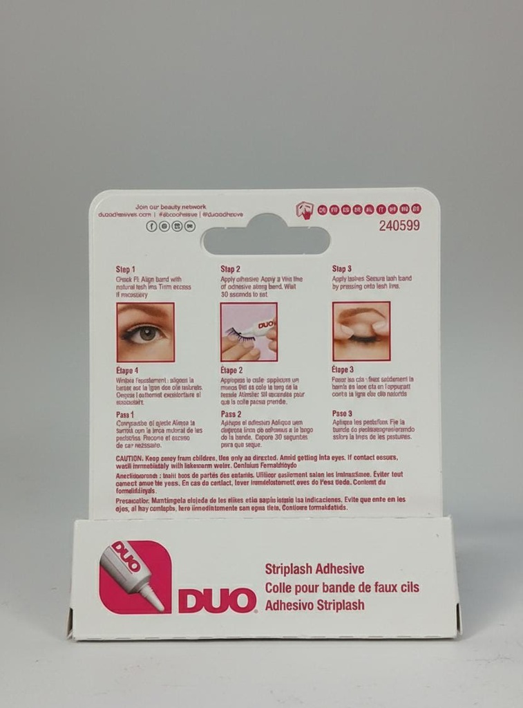 DUO PEGAMENTO P/PESTAÑAS TONO OSCURO