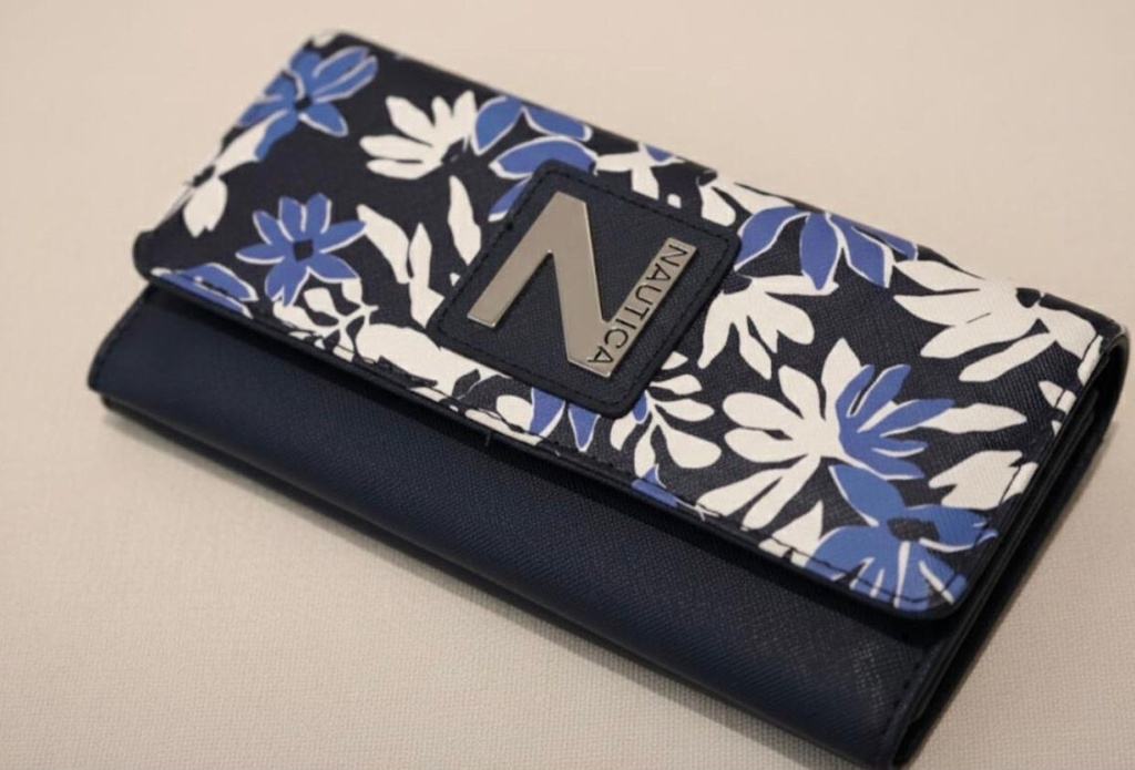 NAUTICA MONEDERO AZUL M. FLORES