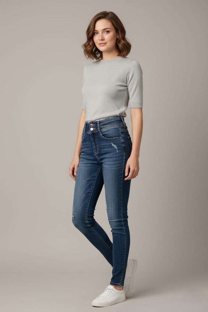 KANCAN JEANS MUER AZUL MEDIUM KC9254D