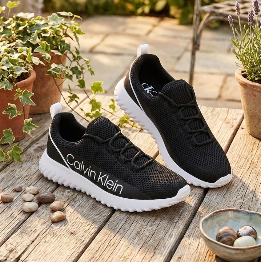 CALVIN KLEIN TENIS NEGRO-BLANCO KCPAMIE