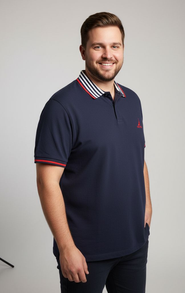 NAUTICA CAMISETA C.P AZUL MARINO KR3706A