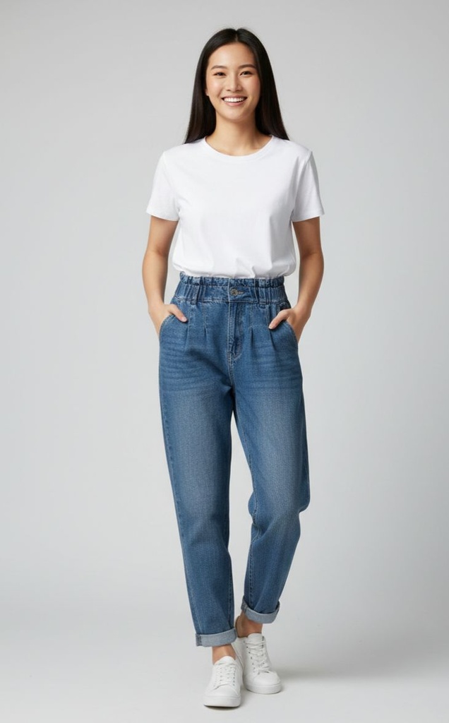 KANCAN JEANS MUJER AZUL MEDIUM KZ0014MRX