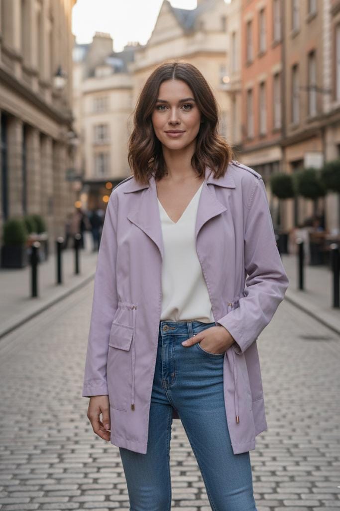 LOVE TREE CHAQUIETA MORADO LILA MUJER 80010JM