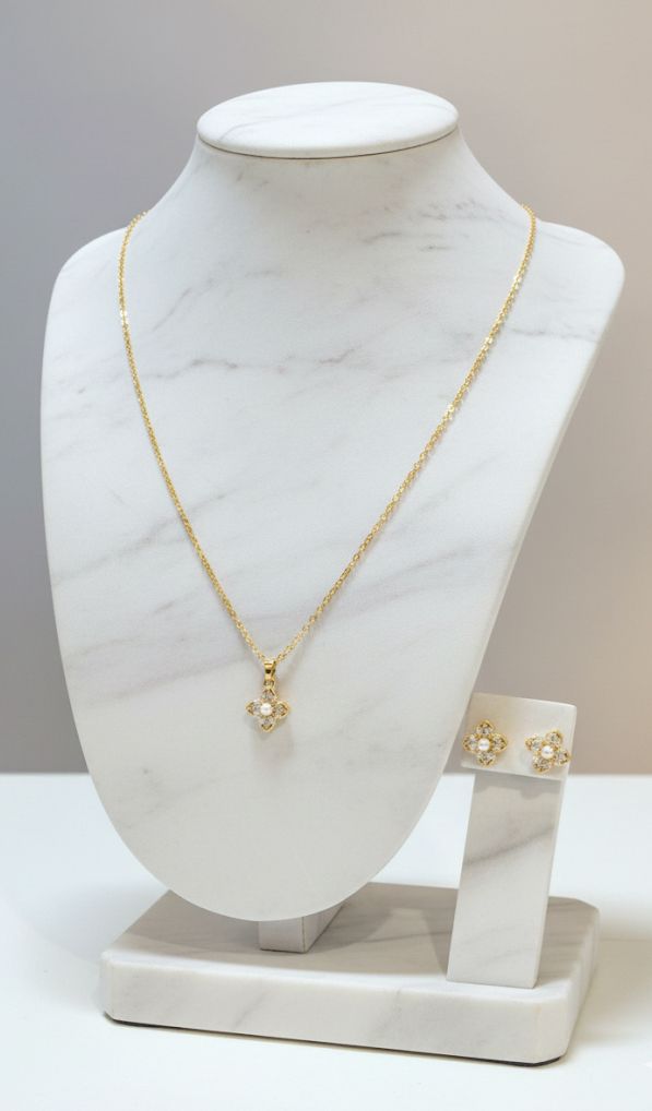 SET CADENA-ARETES DRD-FLRS PEQUEÑO