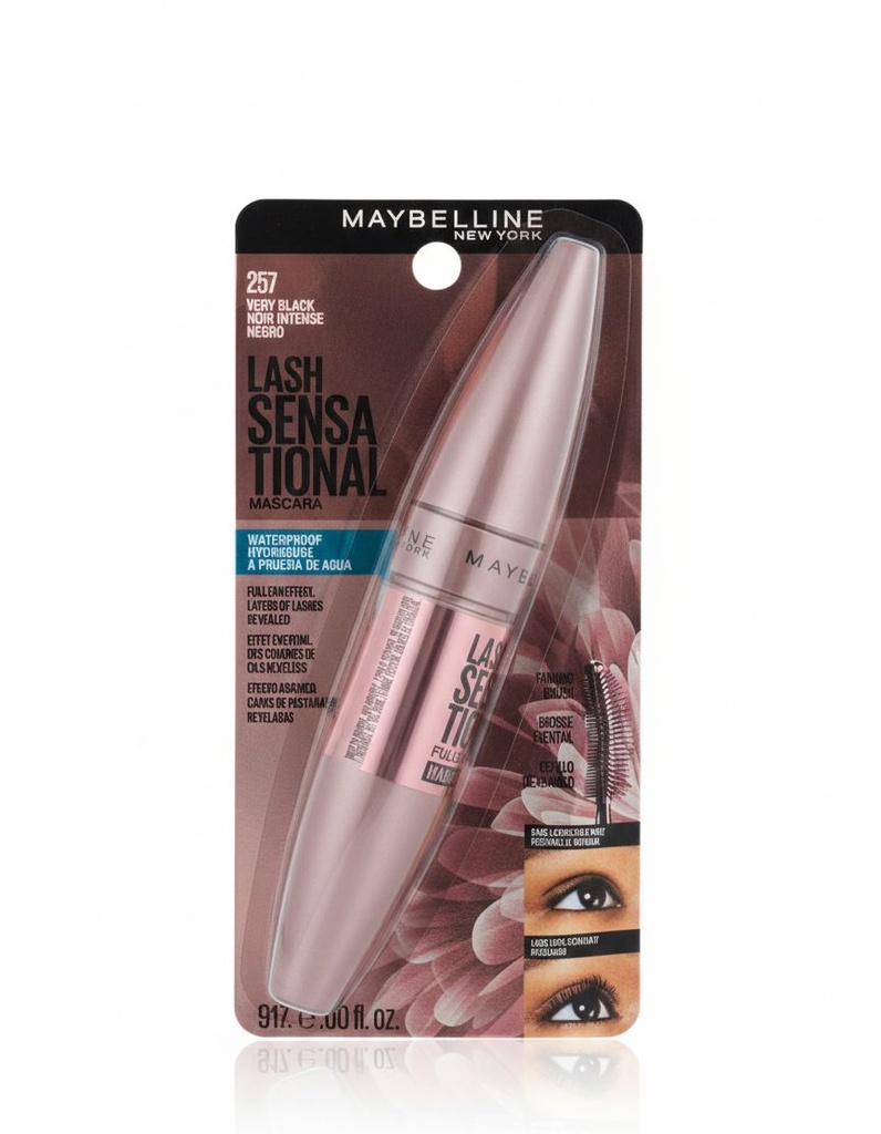 MAYBELLINE RIMER LASH SENSATIONAL PRUEBA DE AGUA