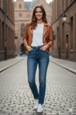 I&M JEANS AZUL MEDIUM RECTO M2200HT
