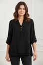 CATHERINE BLUSA MUJER NEGRO MC600657