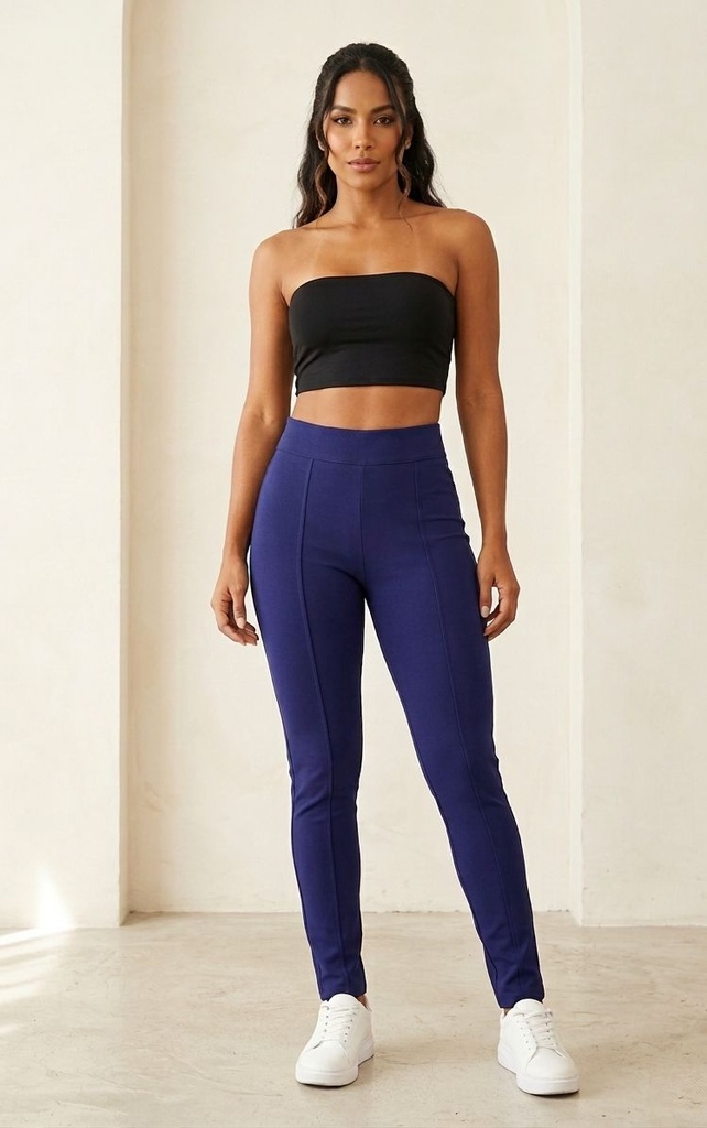 LAURA V LICRA AZUL MARINO MUJER MPTP1763