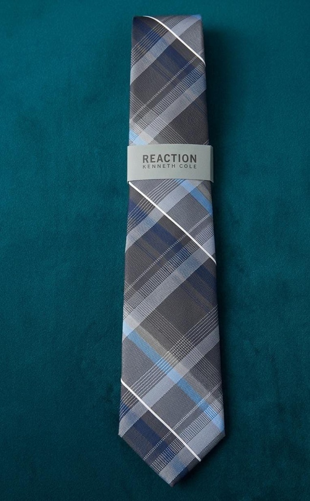 KENNETH COLE CORBATA CUADRIC.AZUL