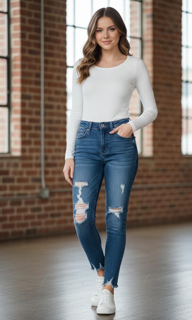 90179/JEANS MEDIO 90179C