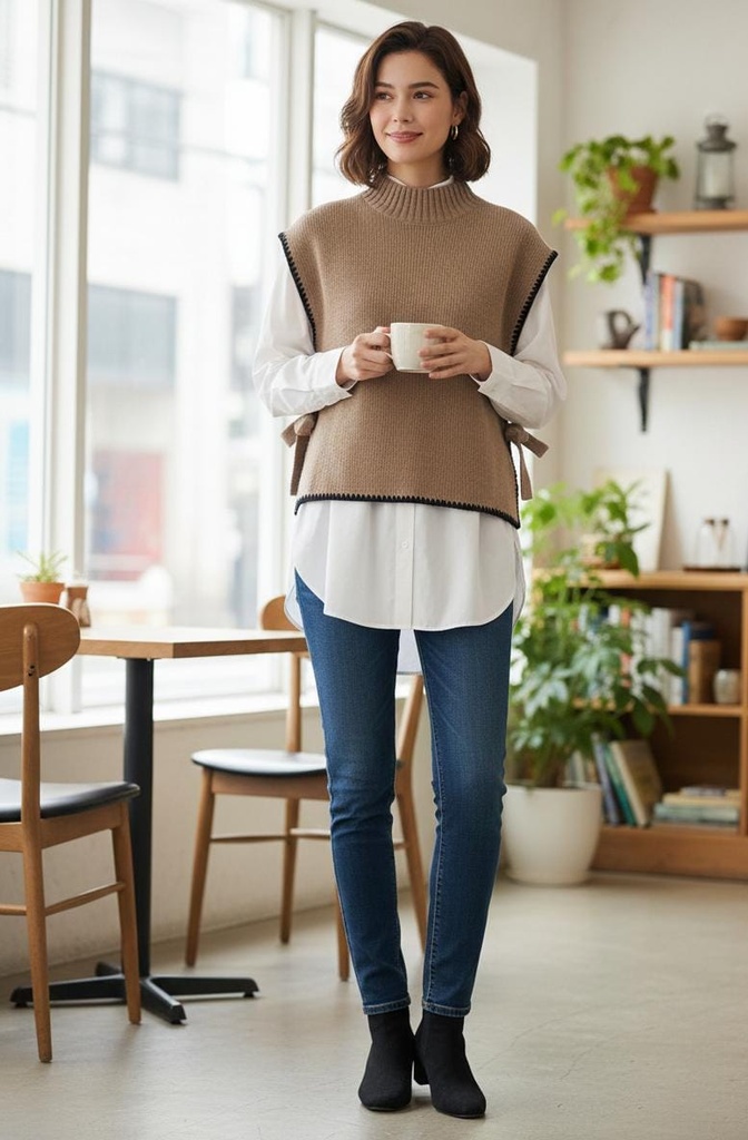 BLU PEPPER CHALECO MOCHA ZZCR2733M