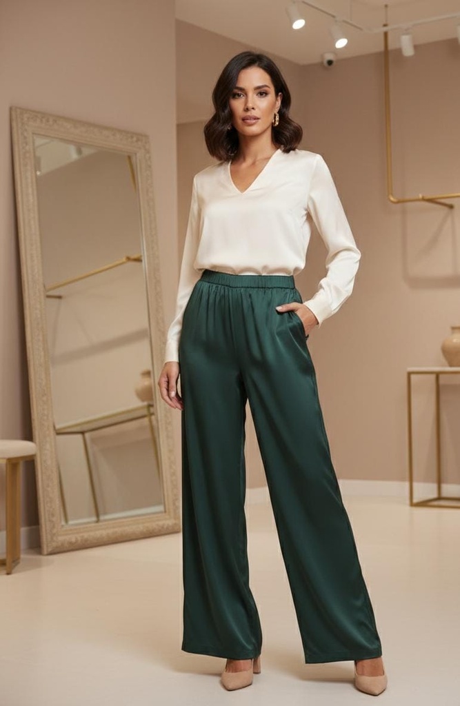 WHITE&RHINO PANTALN VERDE O.ZZ1463T22098