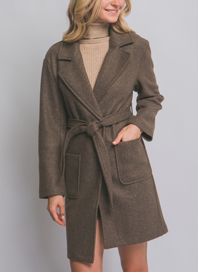 LOVE TREE ABRIGO CAFE ZZ80341JN