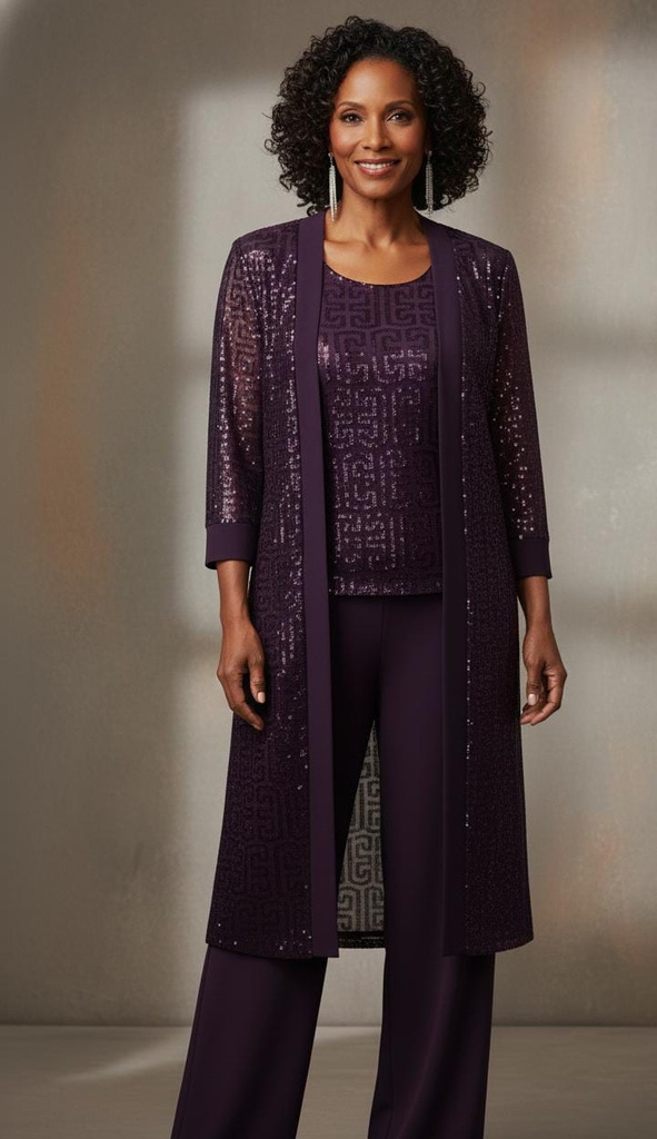 R&M CHAQT-BLUSA-PANTALON MORADO BRLLANTE 9761