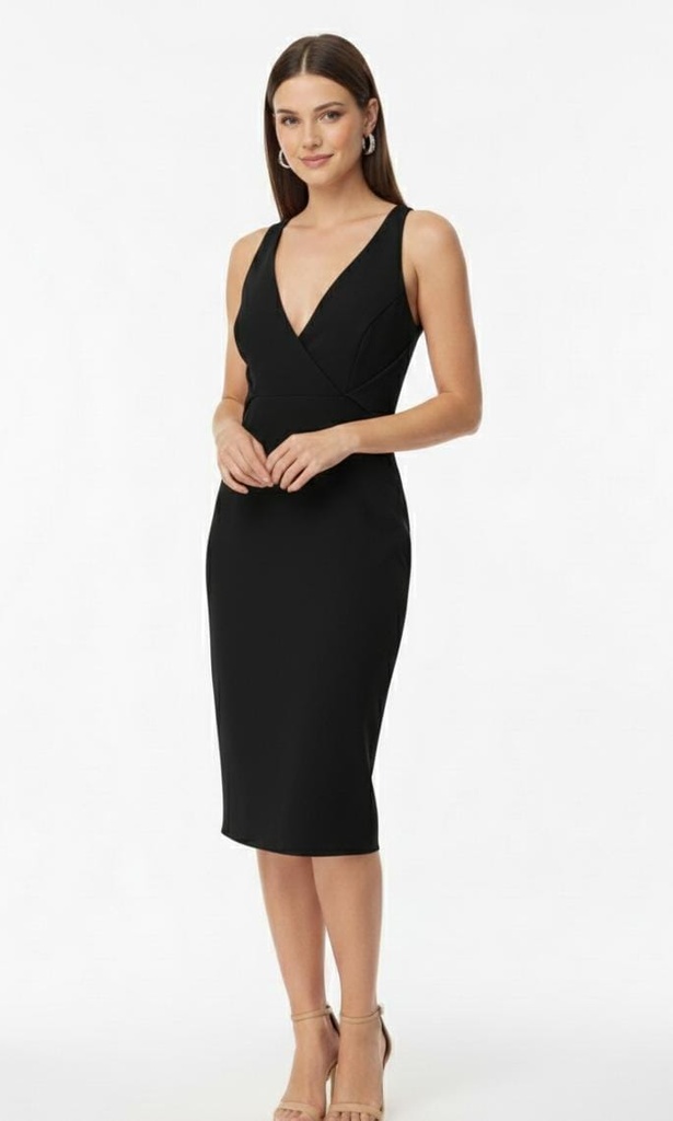 MYSTI VESTIDO C. MUJER NEGRO D15421ADKN