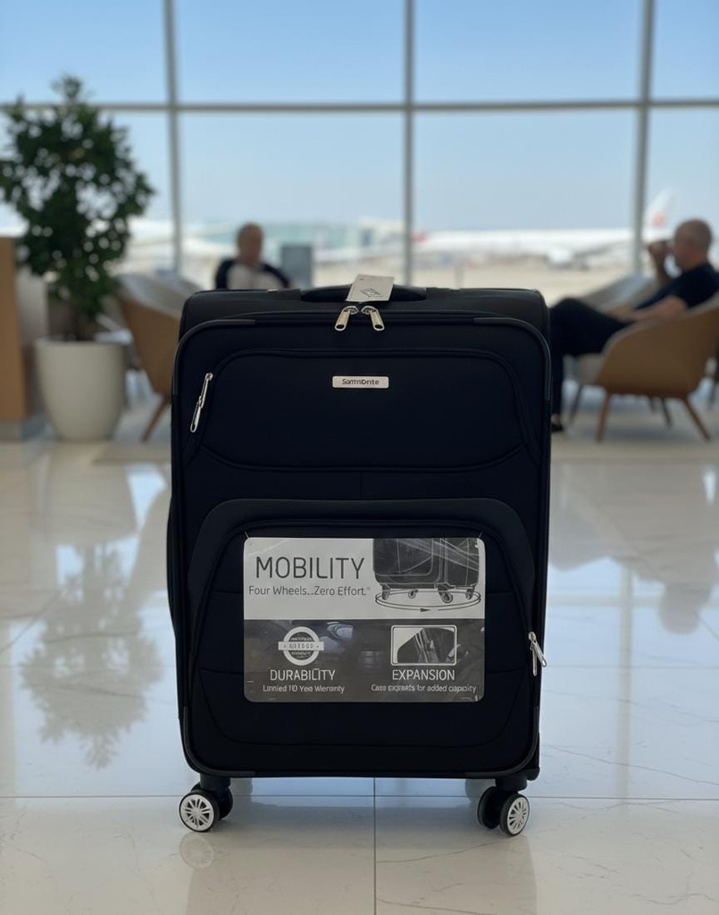 SAMSONITE MALETA NEGRA