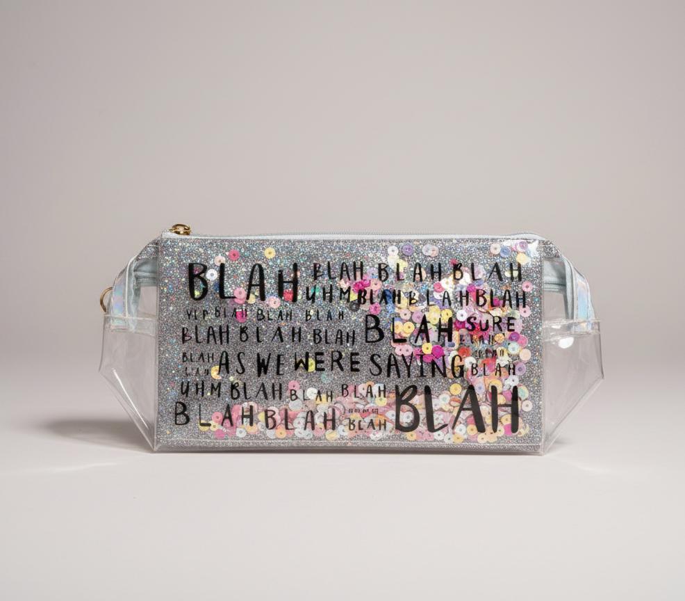 COSMETIQUERA TRANSPARENTE CONFETY