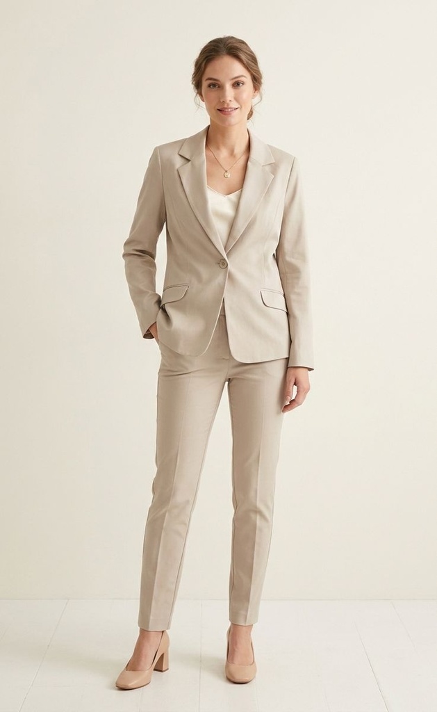 PANIZ CHAQUETA MUJER BEIGE J1031B