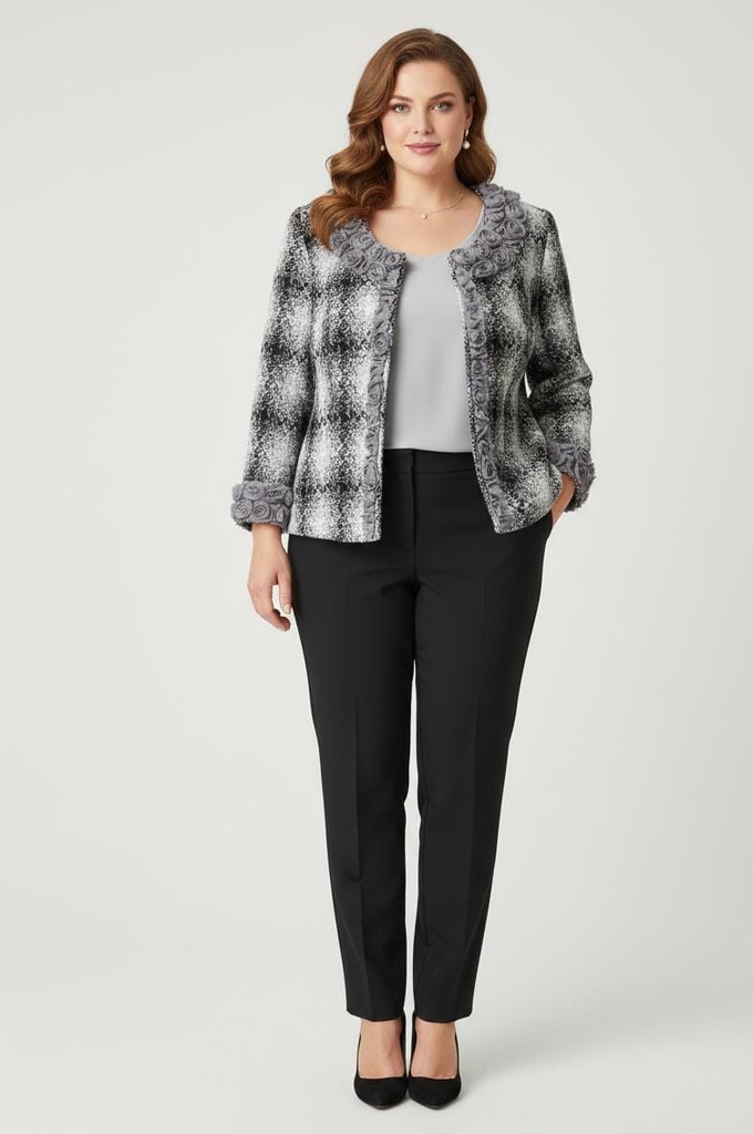 BLAZER CUADRICULADO 52243G