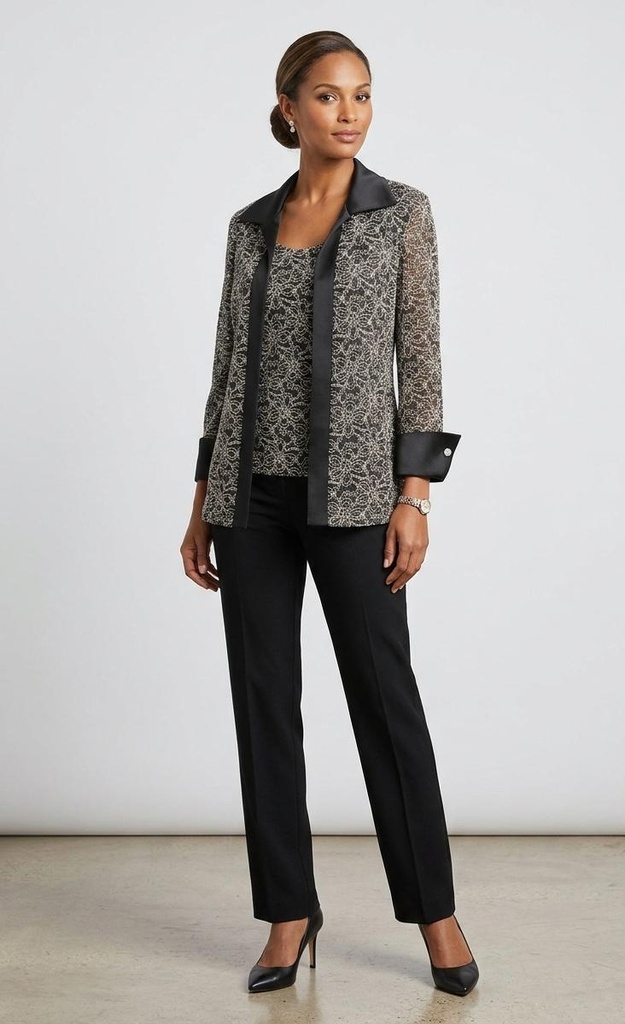 R&M RICHARDS BLUSA NEGRO-BLC