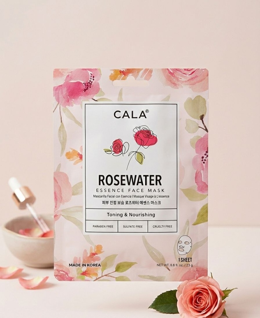 CALA MASCARILLA FACIAL ROSAS