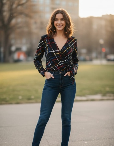 ANNE KLEIN BLUSA MUJER NEGRO ESTAM. 10654654216