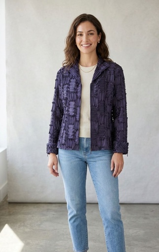 SAMUEL DONG BLUSA MORADO 11072