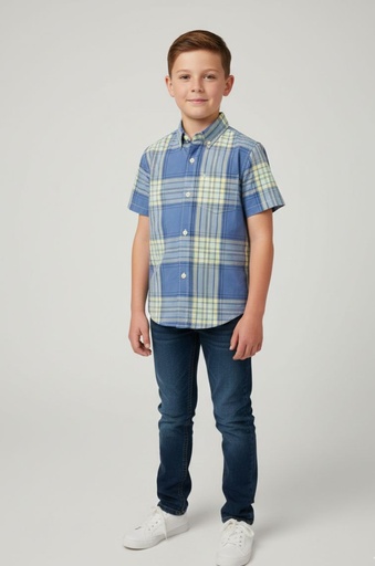 OSHKOSH CAMISA NIÑO AZUL CUSDRI C11573Q42021.CLRS