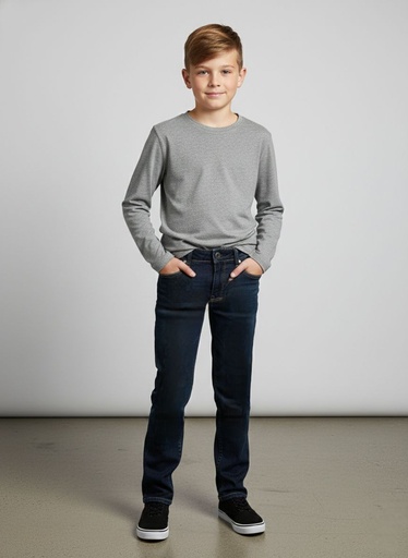 [117556AO] OSHKOSH JEANS AZUL OSCURO NIÑO