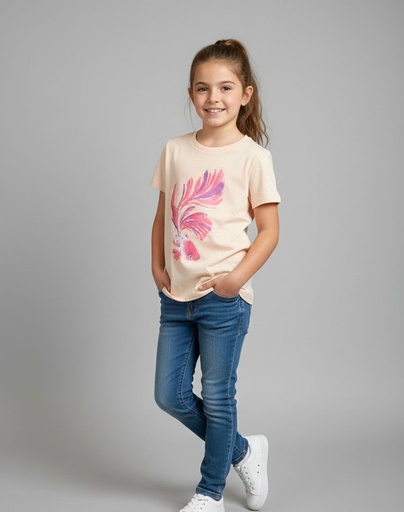 CARTER´S CAMISETA SALMON PEZ NIÑA 11879SP