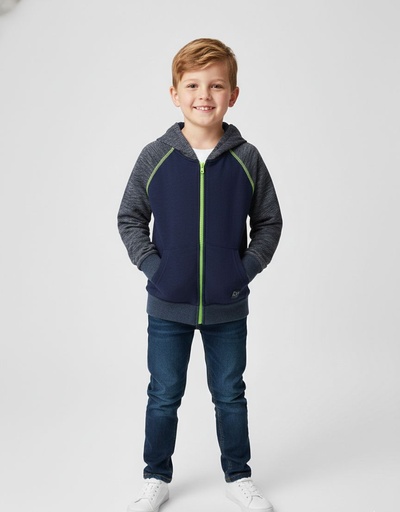 [132992450003] GAP BABY SUETER NIÑO AZUL MARINO-GRIS