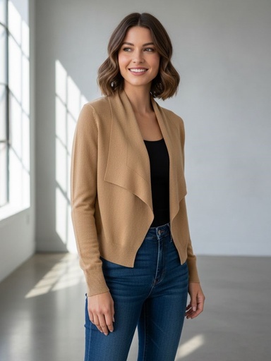 VILA MILANO SUETER BEIGE MUJER 13574B