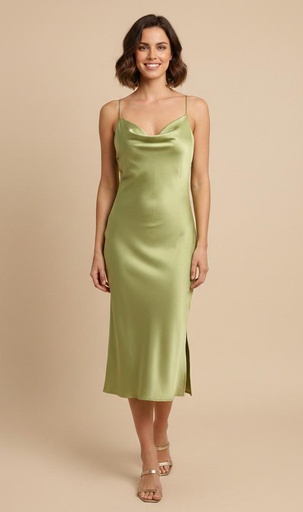 DNA VESTIDO VERDE 1403D19192V