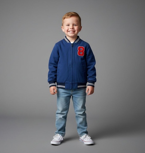 [159346830007] GAP BABY CHUMPA NIÑO AZUL MARINO