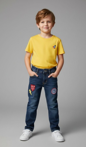 [160417550007] GAP BABY JEANS NIÑO OSCURO