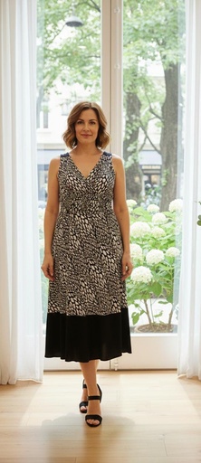 [16160] SHERI MARTIN VESTIDO MUJER NEGRO-BLC