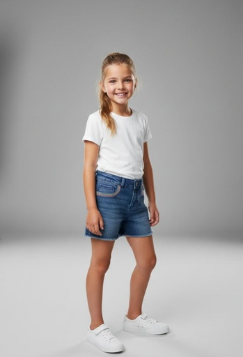 [192135703557] OSHKOSH SHORT NIÑA AZUL CLARO (36906310)