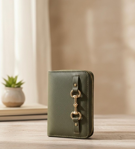 [192815076674] ANNE KLEIN MINI MONEDERO VERDE