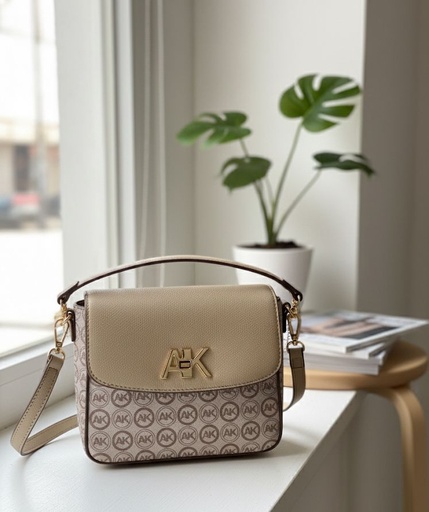 [192815119357] ANNE KLEIN CARTERA BEIGE-CAFE
