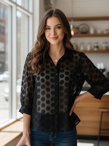 52SEVEN BLUSA NEGRO 1941