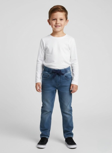 [196503850003] GAP BABY JEANS NIÑO CLARO
