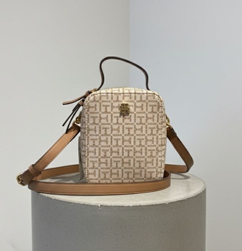 [197232323363] TOMMY CARTERA CREMA-BEIGE PEQUEÑA