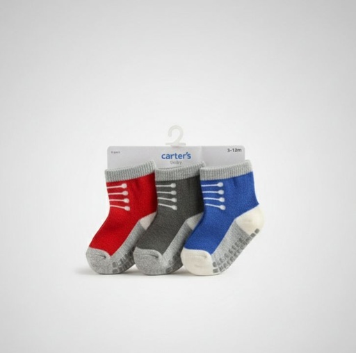 [1H573010] CARTER´S CALCETINES NIÑO 6pzs CLRS 1H573010