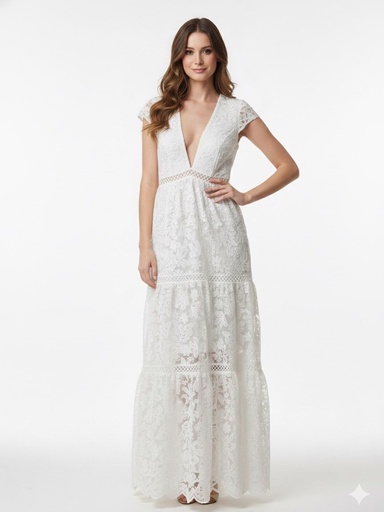 MINUET VESTIDO BLANCO MUJER 23091