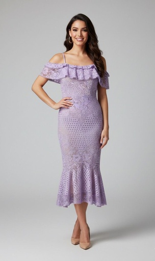 MINUET VESTIDO MORADO LILA 2397