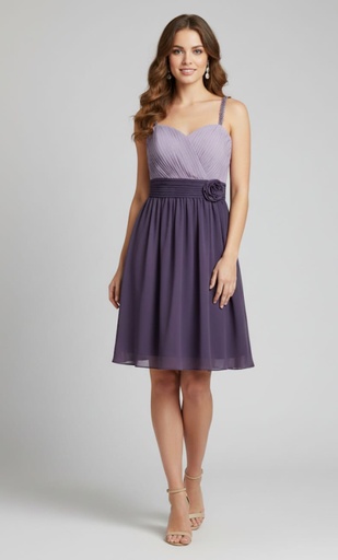 [258155] JS BOUTIQUE VESTIDO MUJER MORADO LILA