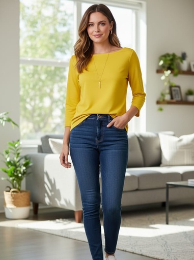 [28912484] ANN TAYLOR BLUSA MUJER AMARILLO