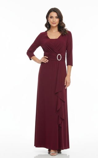 R&M VESTIDO OCRE MUJER 32281